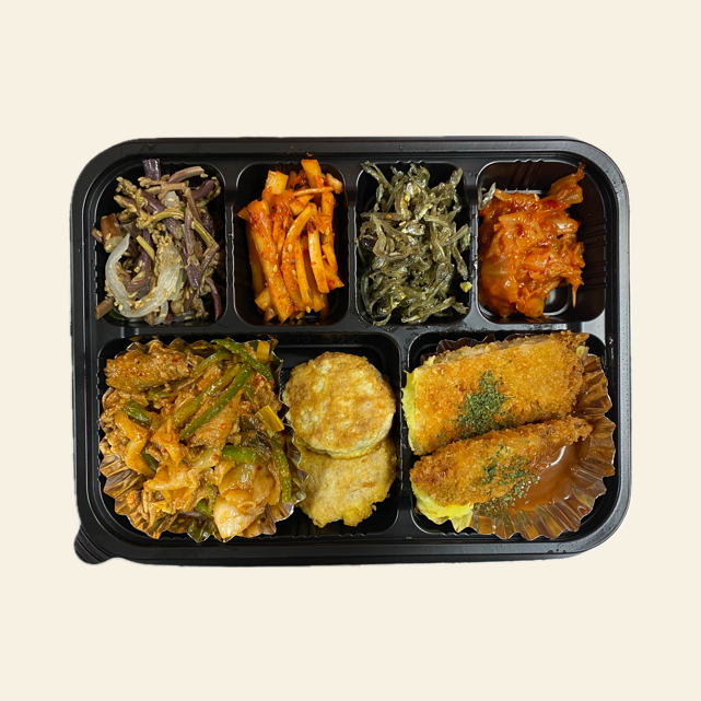 육칸도시락(7찬)