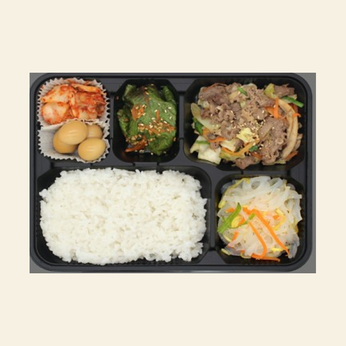 한판 도시락(5찬)