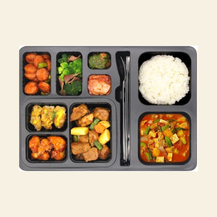 다원 진품 도시락(8-9찬)