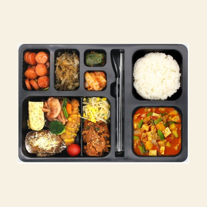 다원 진품 도시락(8-9찬)